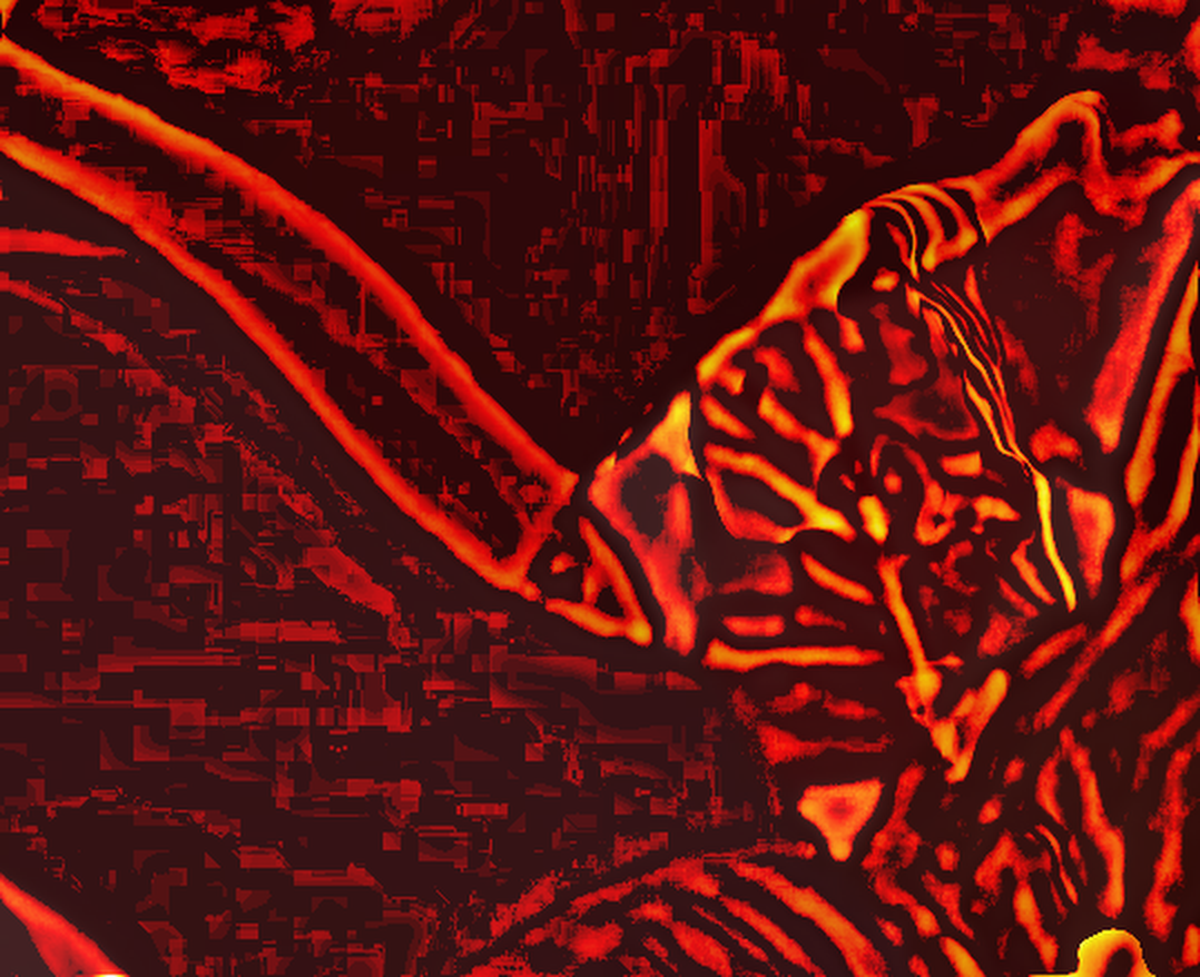 High-pass filtered deformation rendering